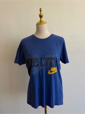 Vintage Blue NYC graphic stitched tee